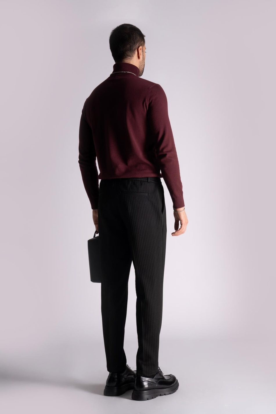Beli Yarım Lastikli Chino Crop Pantalon