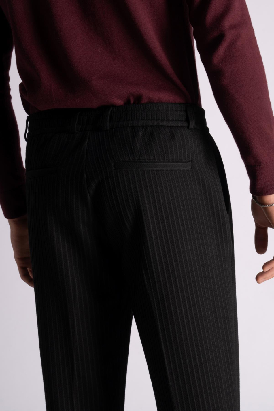 Beli Yarım Lastikli Chino Crop Pantalon