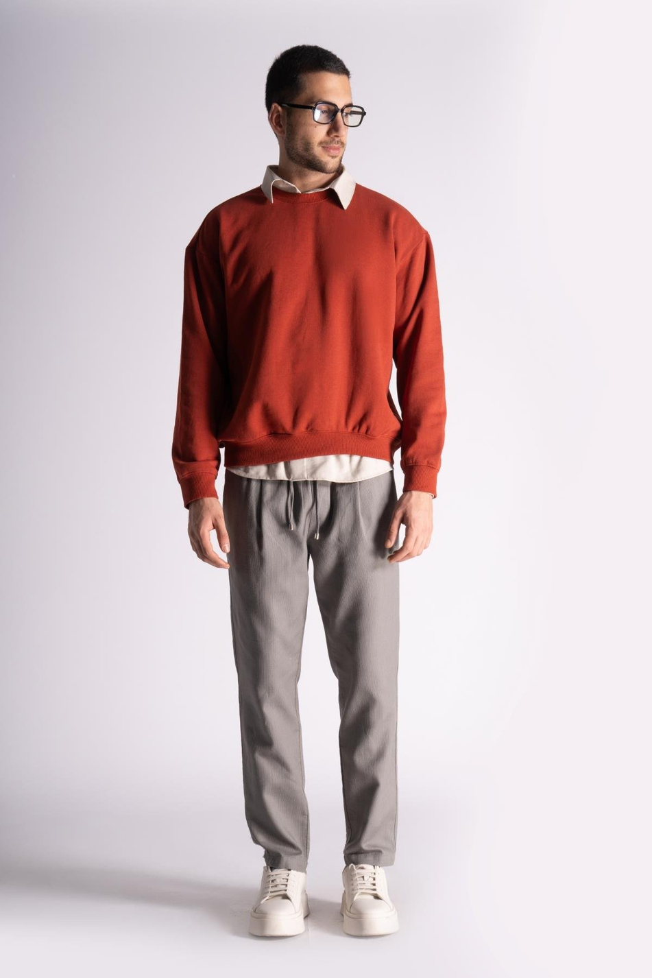 Comfort Fit Jogger Bel Pantolon 