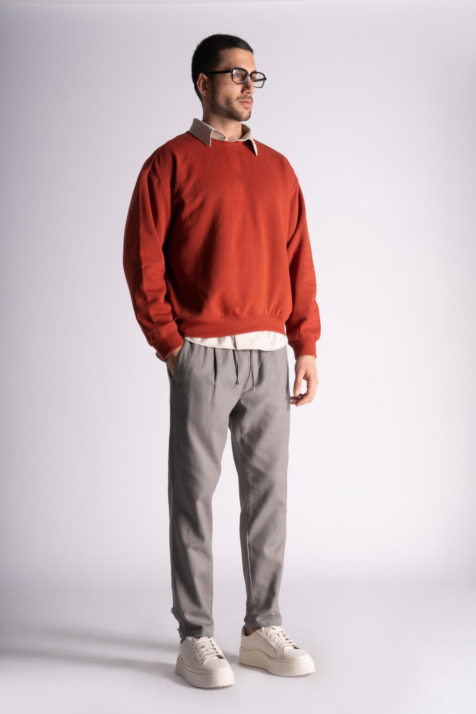 Comfort Fit Jogger Bel Pantolon 