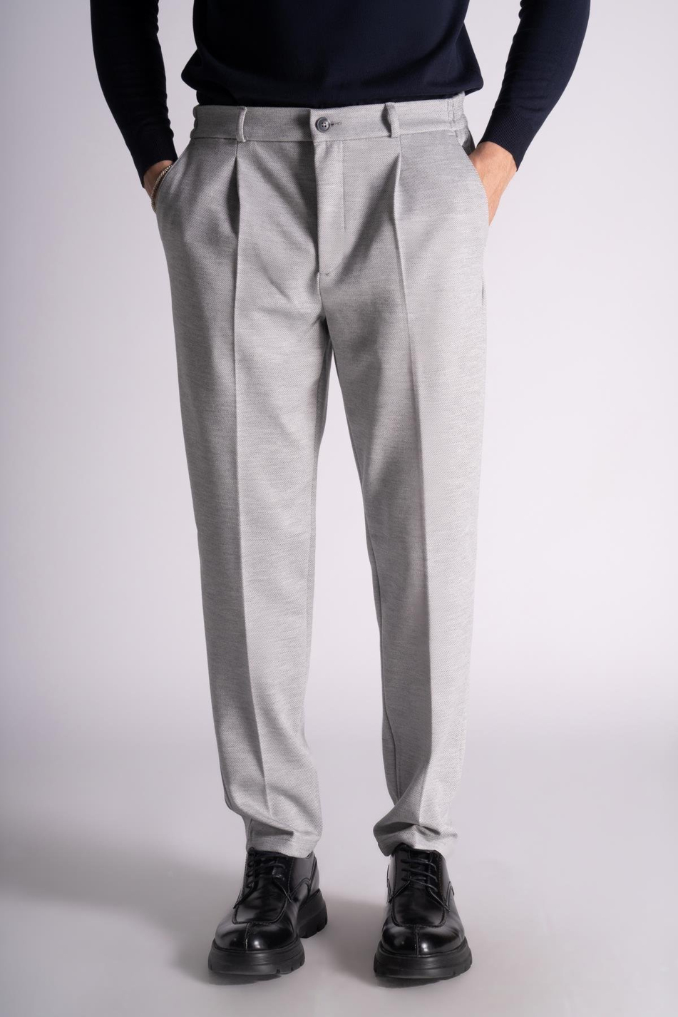 Yan Lastikli Rahat Chino Pantalon