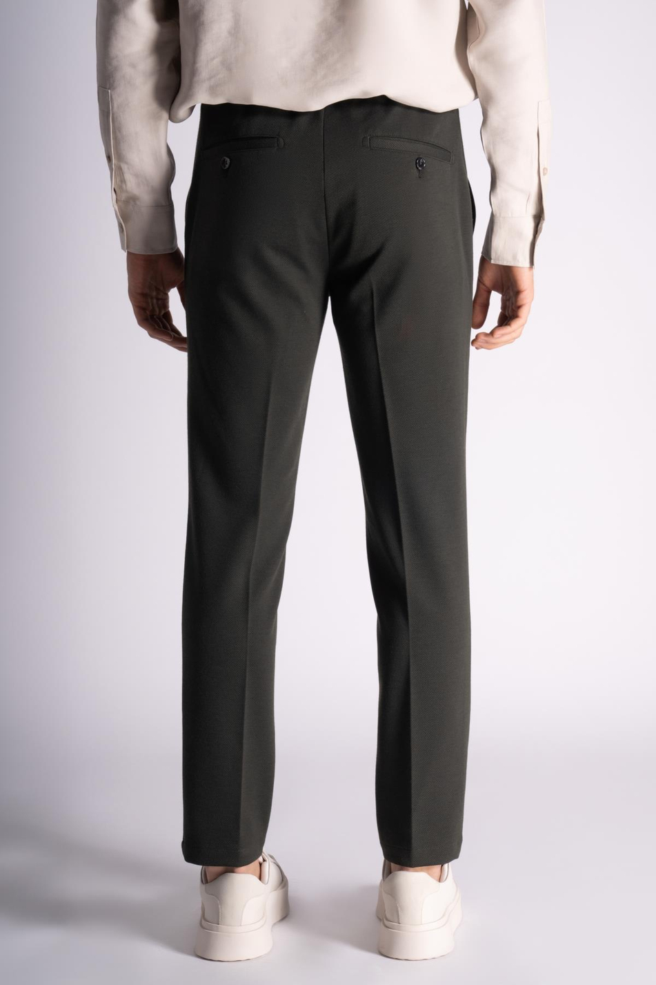 Yan Lastikli Rahat Chino Pantalon