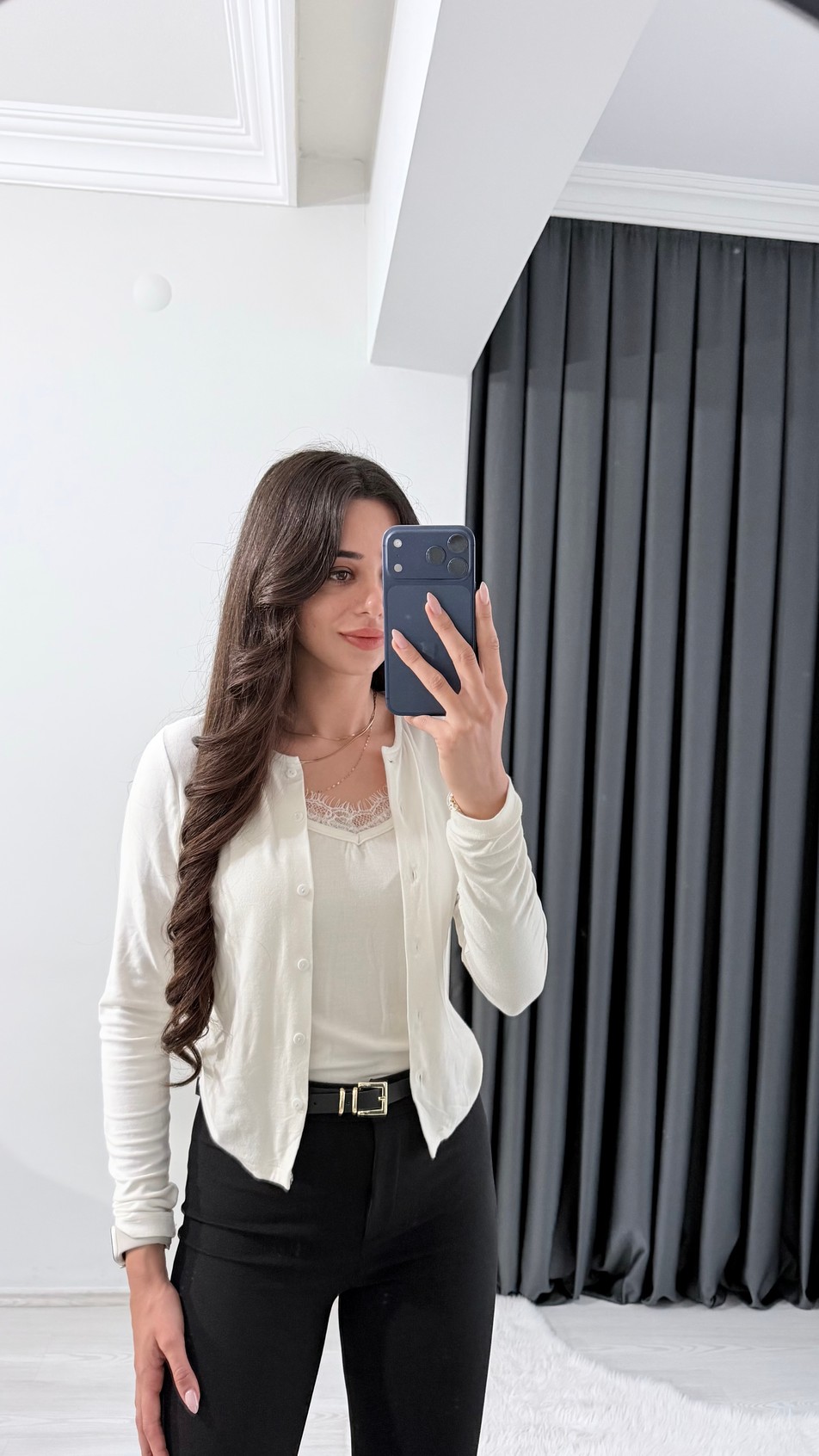 Anna Ekru Kendinden Atletli Bluz