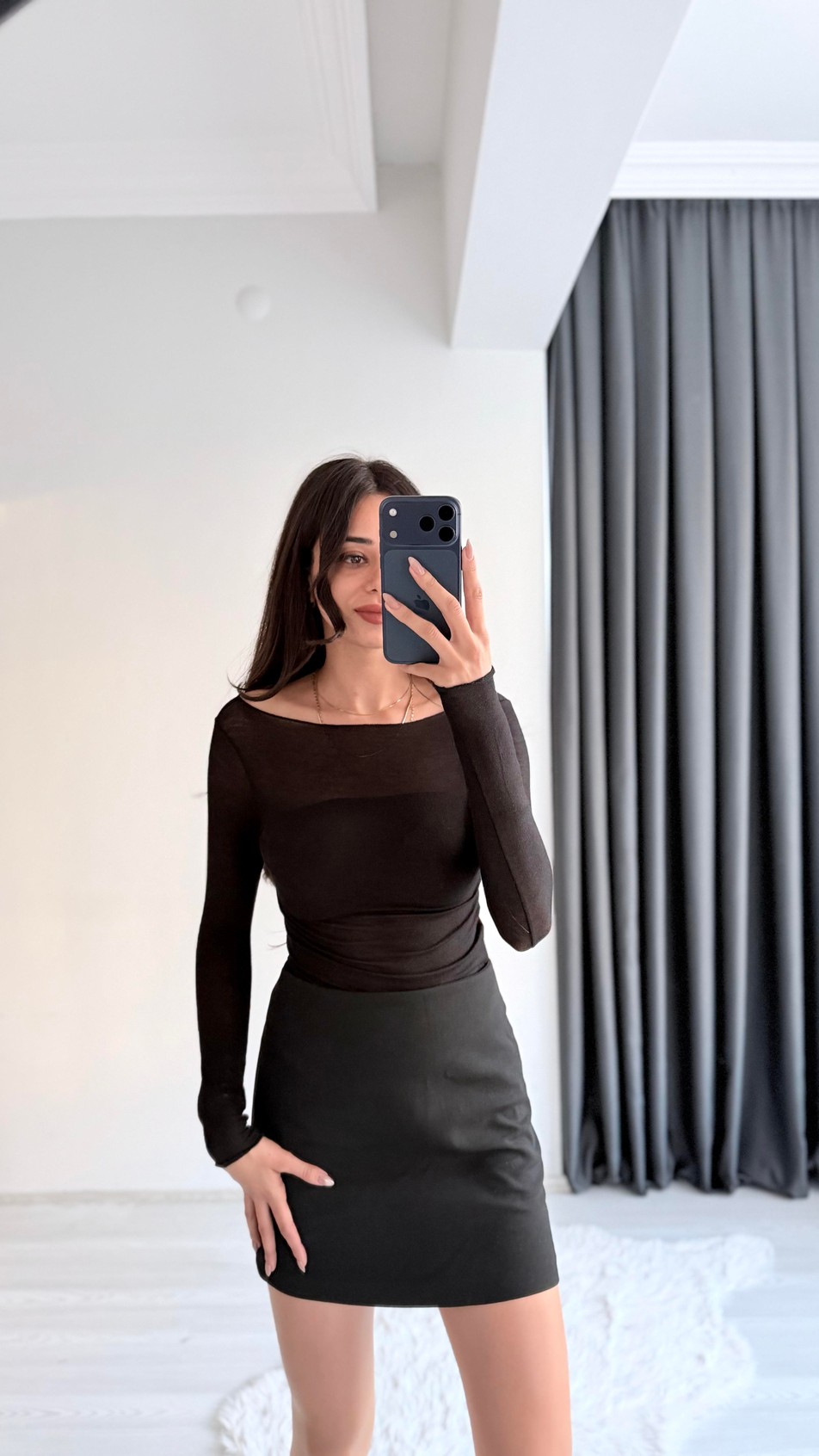 Faylin Beyaz Transparan Body