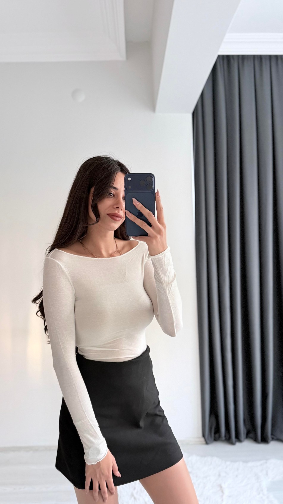 Faylin Beyaz Transparan Body