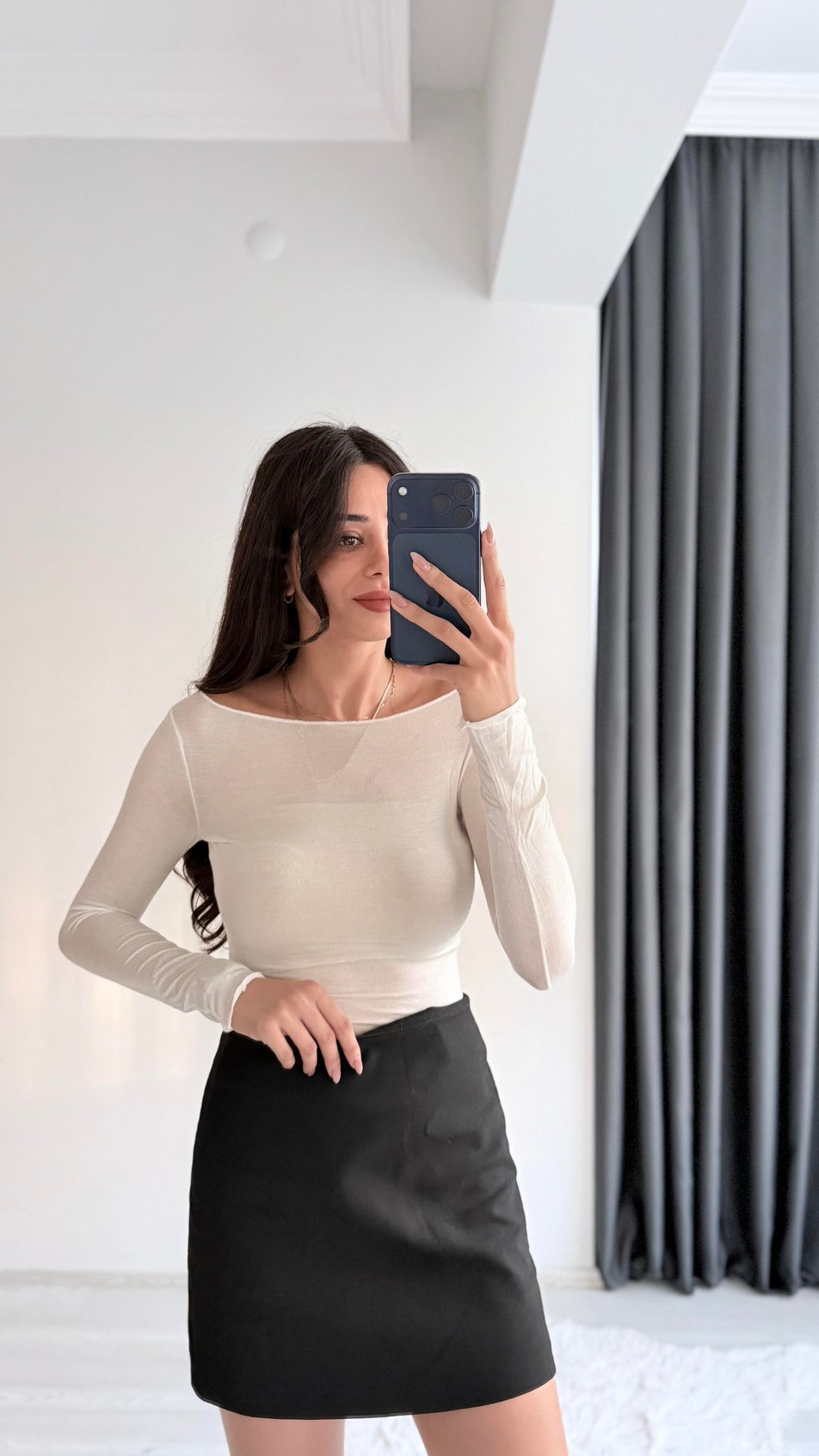 Faylin Beyaz Transparan Body