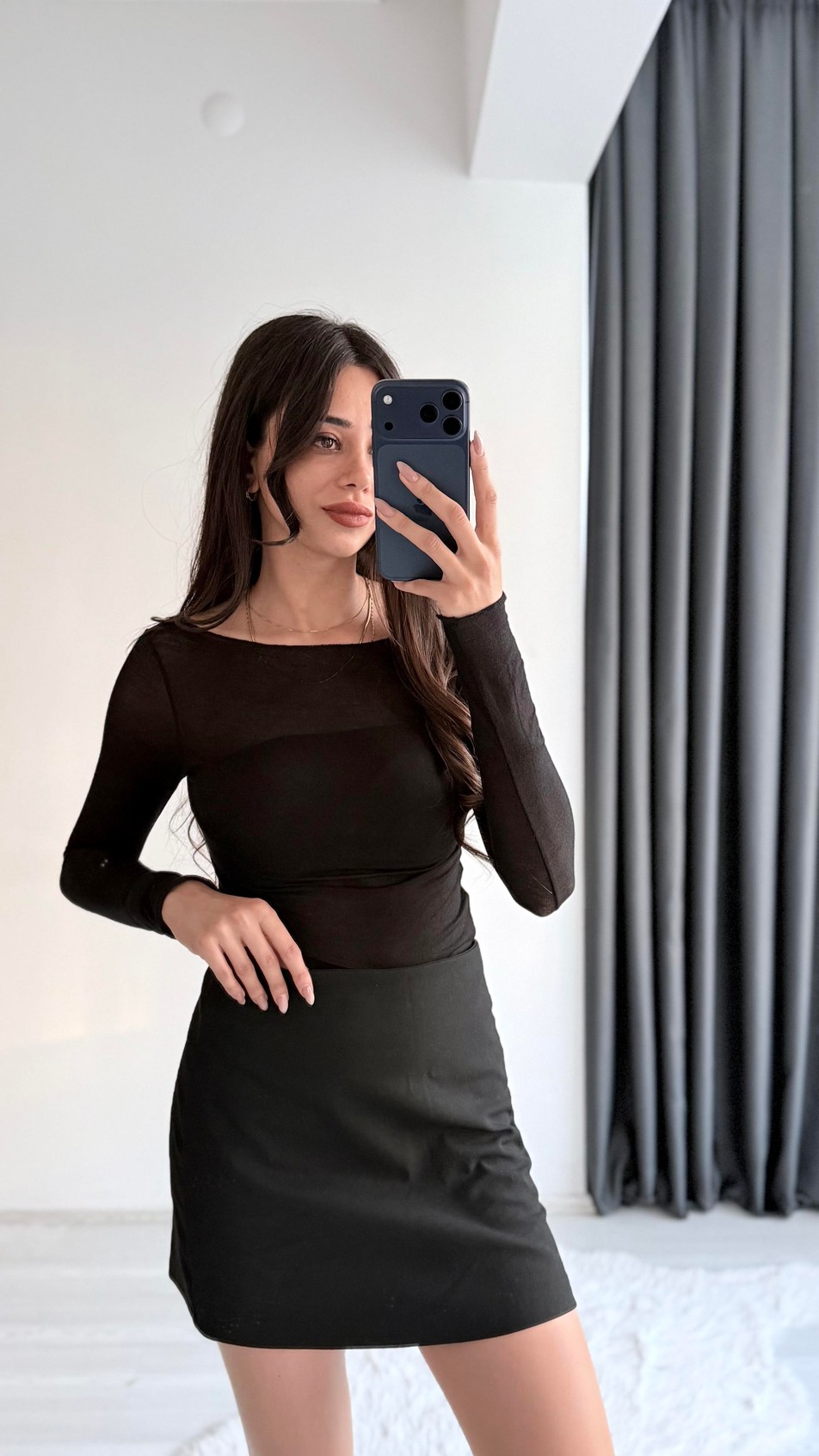 Faylin Beyaz Transparan Body