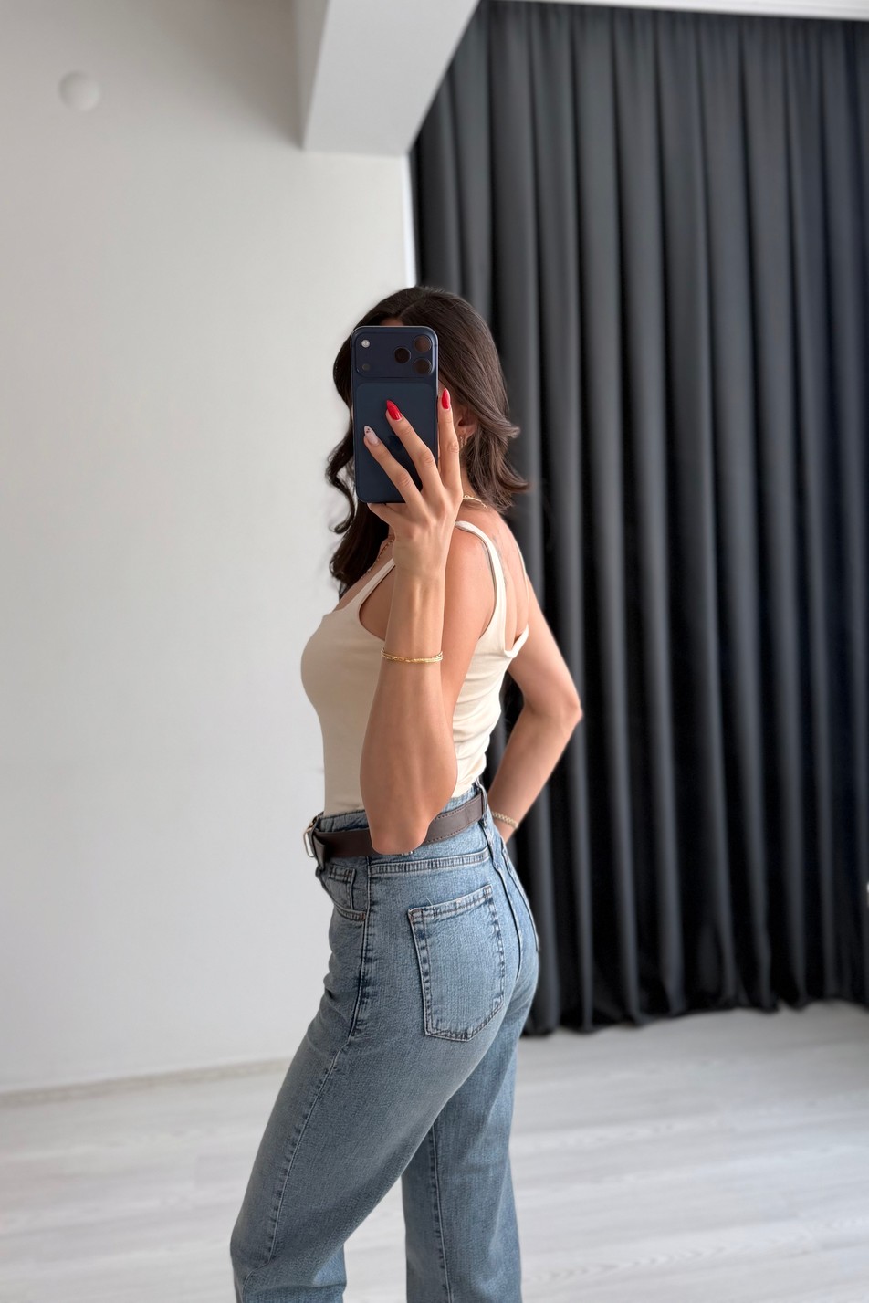 Jova Askılı Zıbın Bej Bodysuit