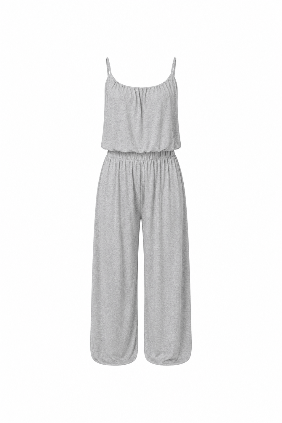 Lumea Gri Şalvar Pantalon Crop Takım
