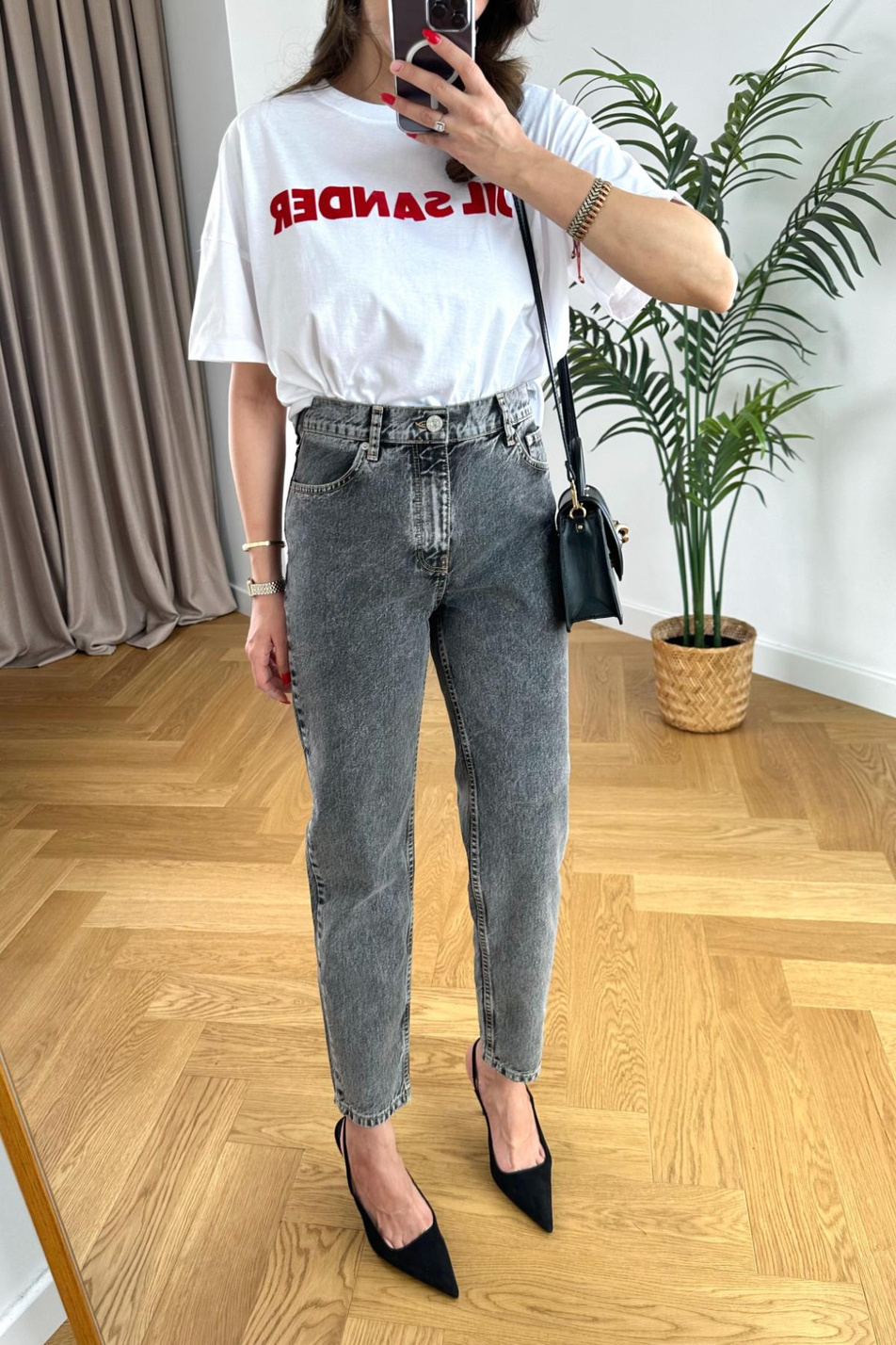 Mng Füme Yıkamalı Mom Fit Jean