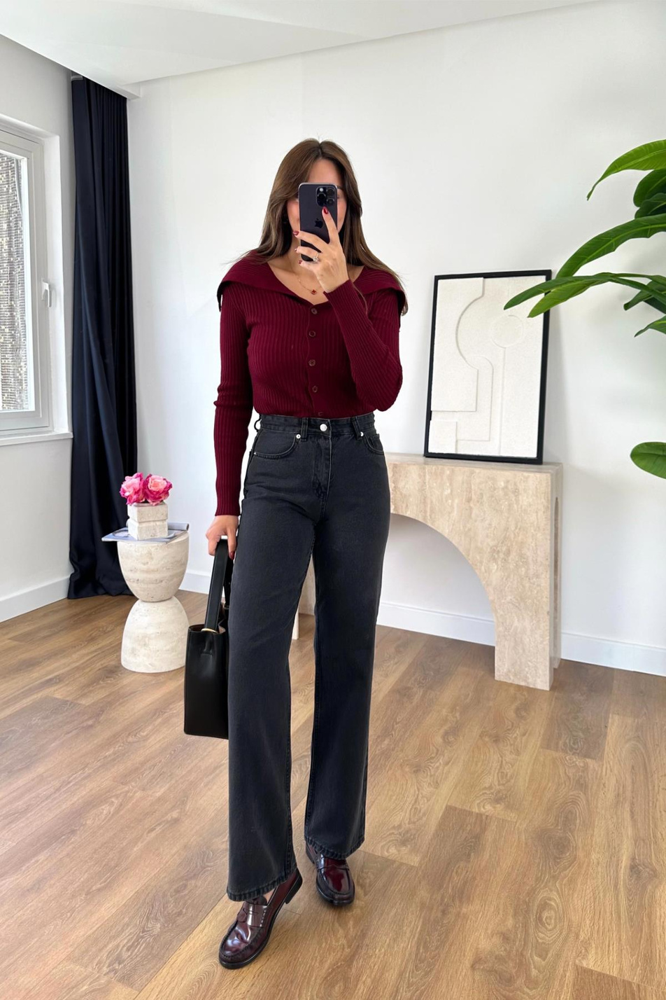 ZR Lovin Koyu Antrasit Straight Jean