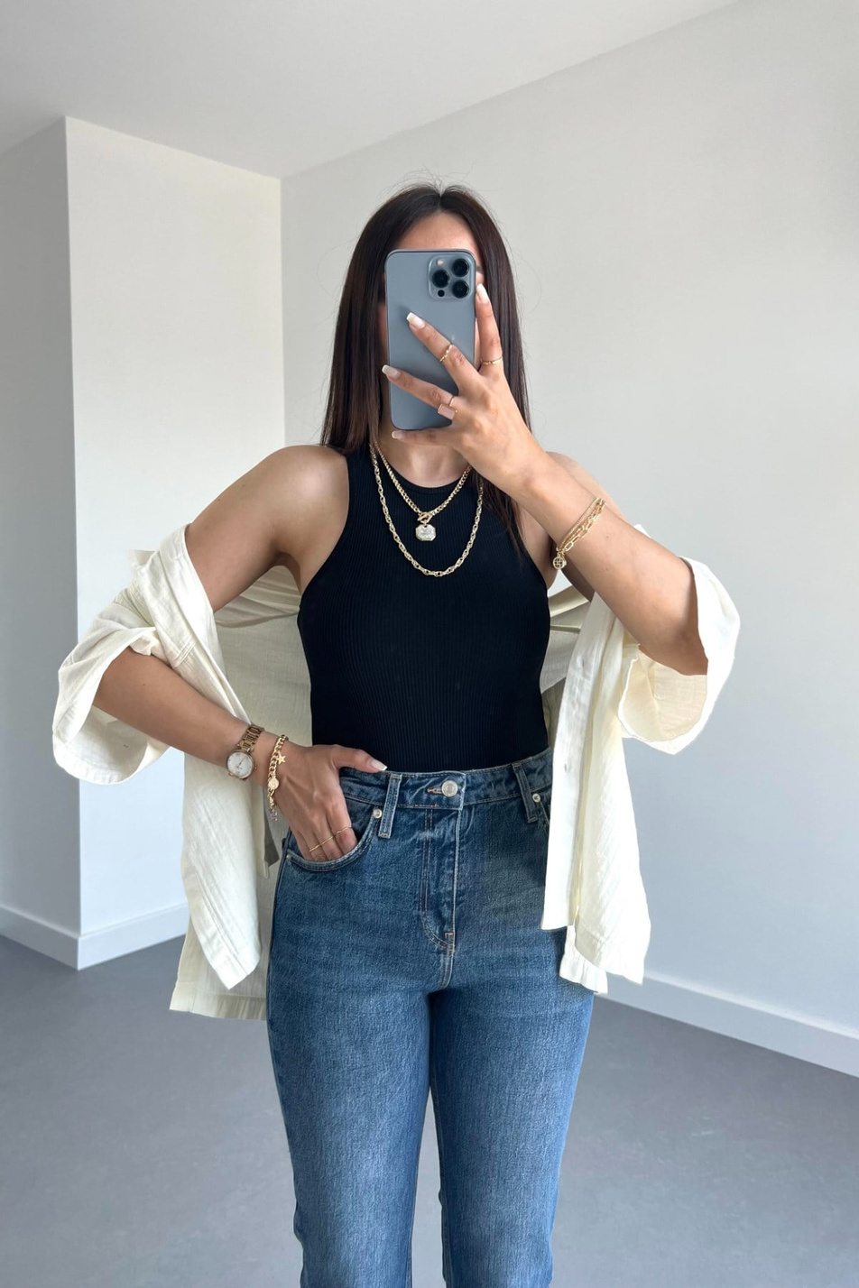Zr Siyah Fitilli Bodysuit