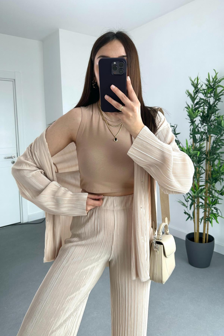 Zr Kahve Basic Crop Top