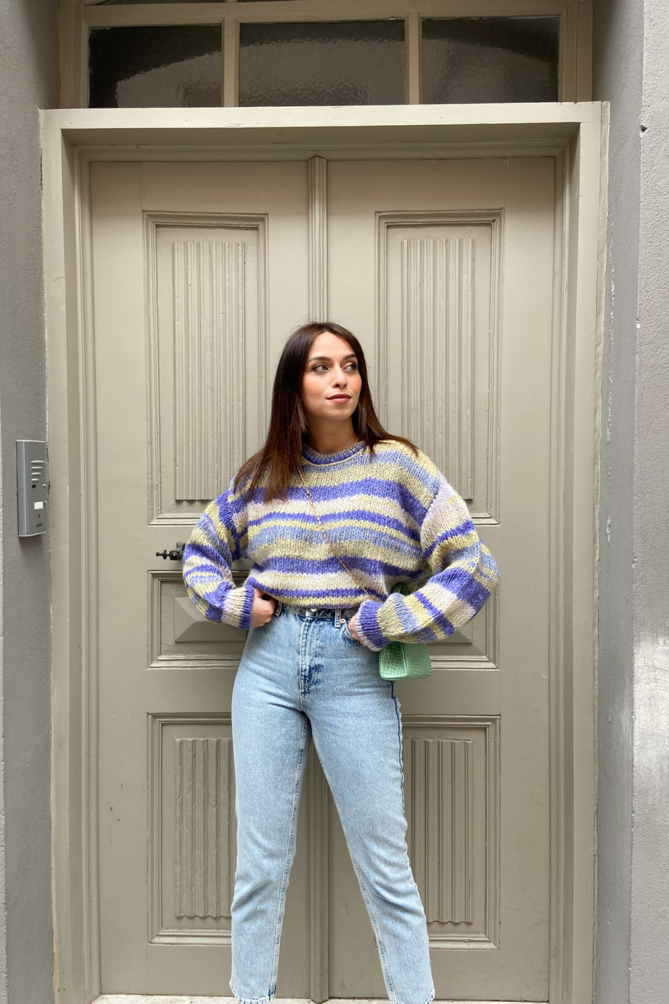 Pull&Bear Renkli Kazak