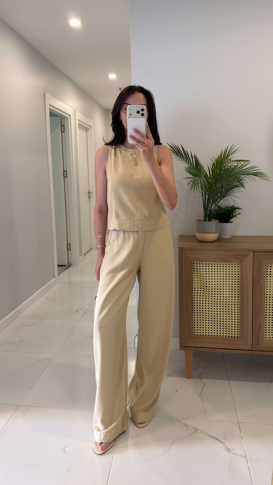 Noema Bej Modern Kesim İkili Takım