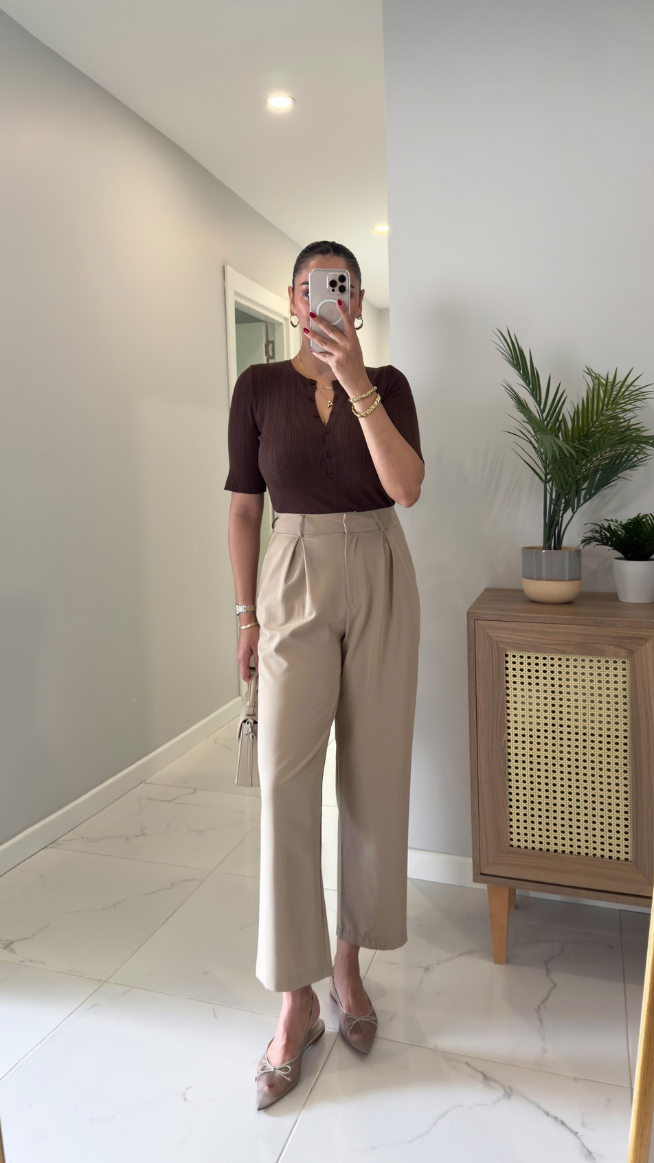 Ronsa Camel Havuç Pantolon