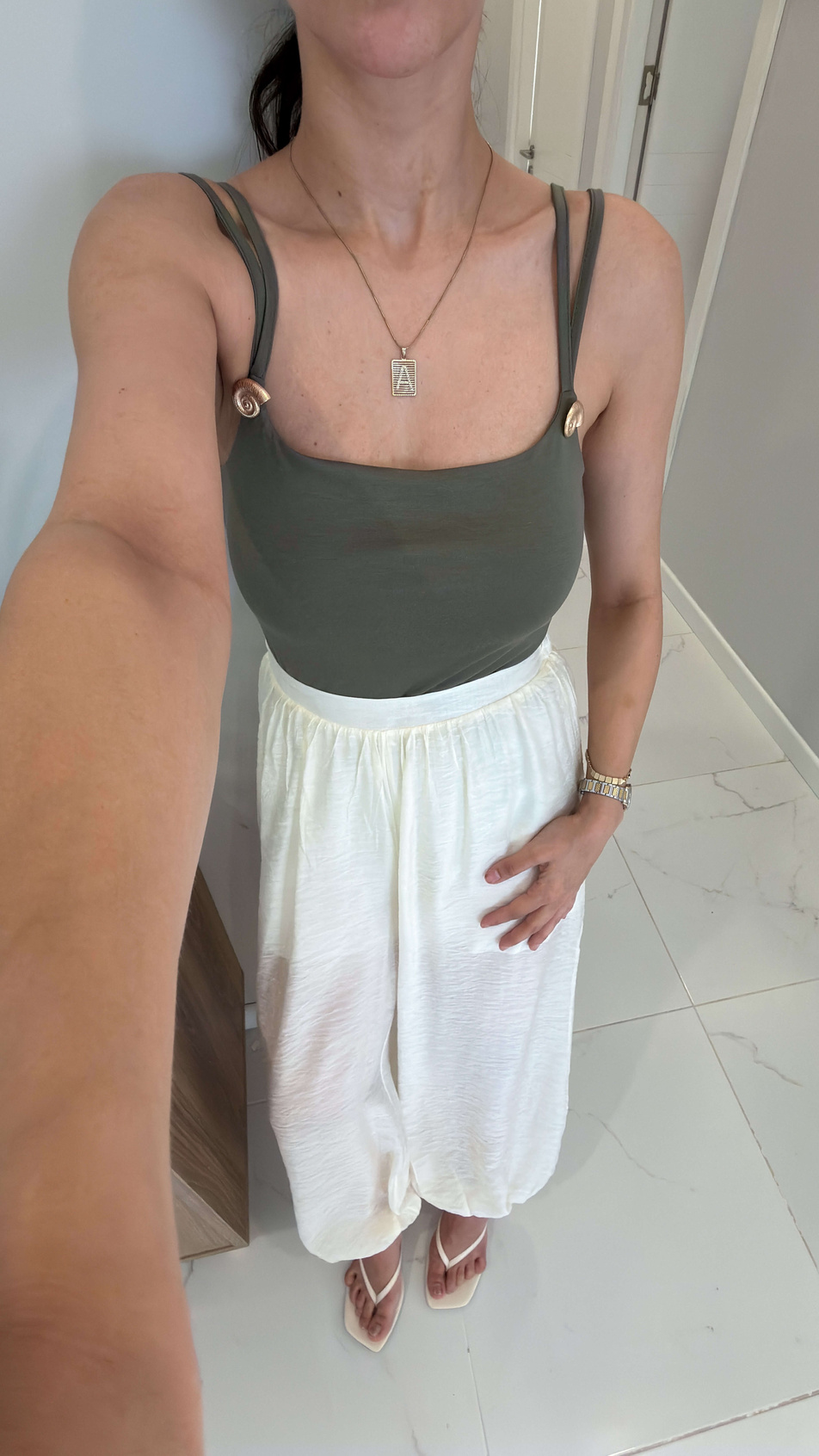 Urta Haki Toka Detaylı Bodysuit