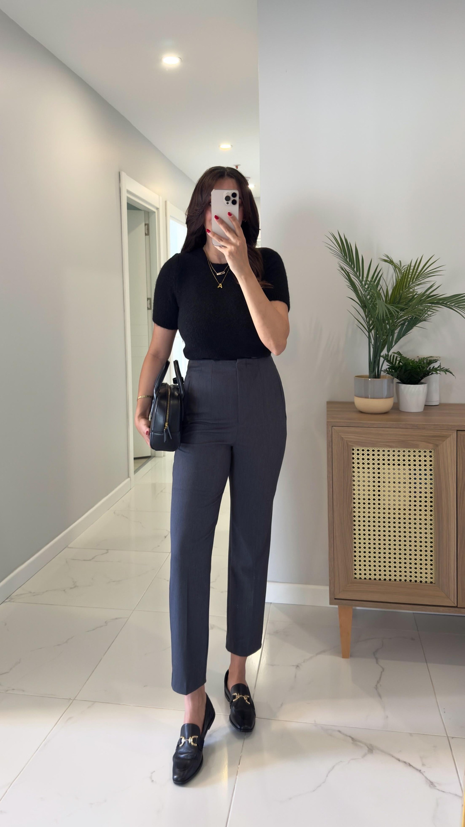 ZR Lora Füme Flatolu Pantolon