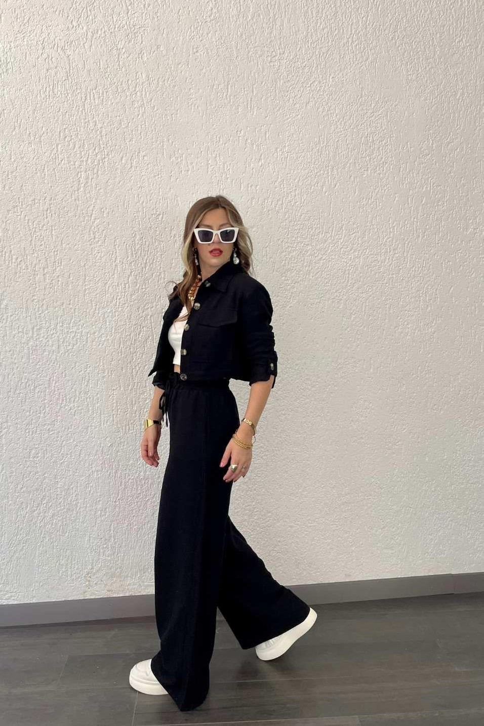 CeketKeten Kısa Ceket Siyah