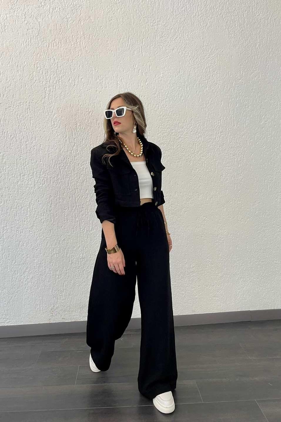 CeketKeten Kısa Ceket Siyah