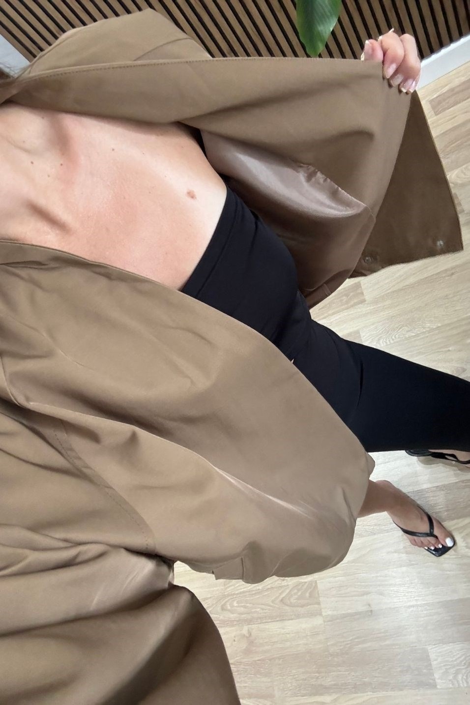 CeketNessa Çıtçıtlı Bomber Ceket Camel