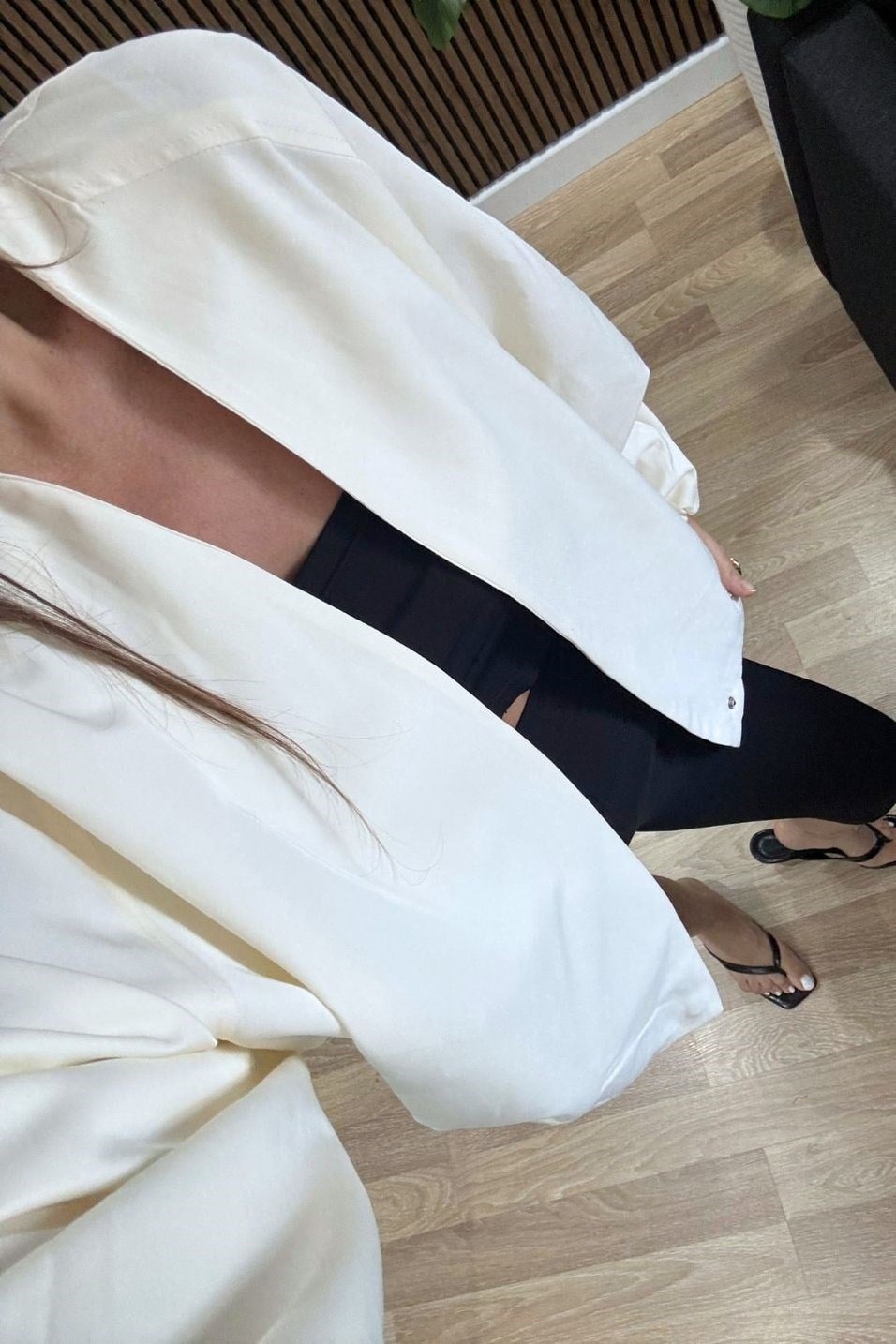 CeketNessa Çıtçıtlı Bomber Ceket Ekru