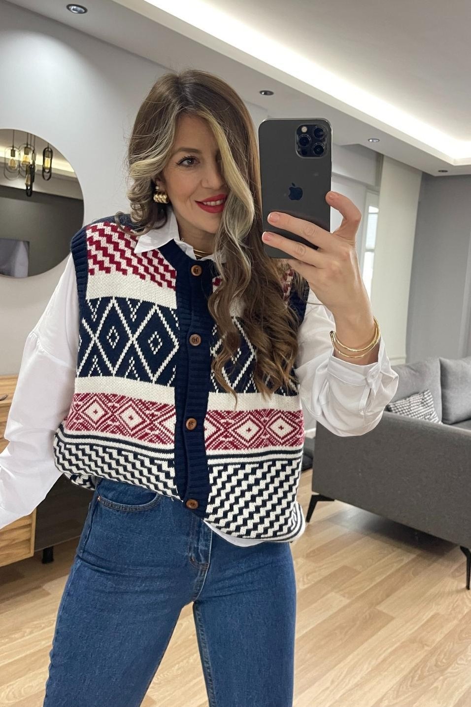 GömlekDüz Beyaz Oversize Gömlek Beyaz