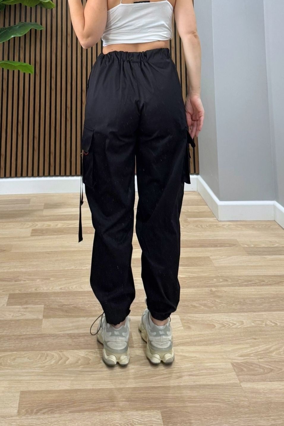 PantolonNova Multi Cep Kargo Pantolon Siyah