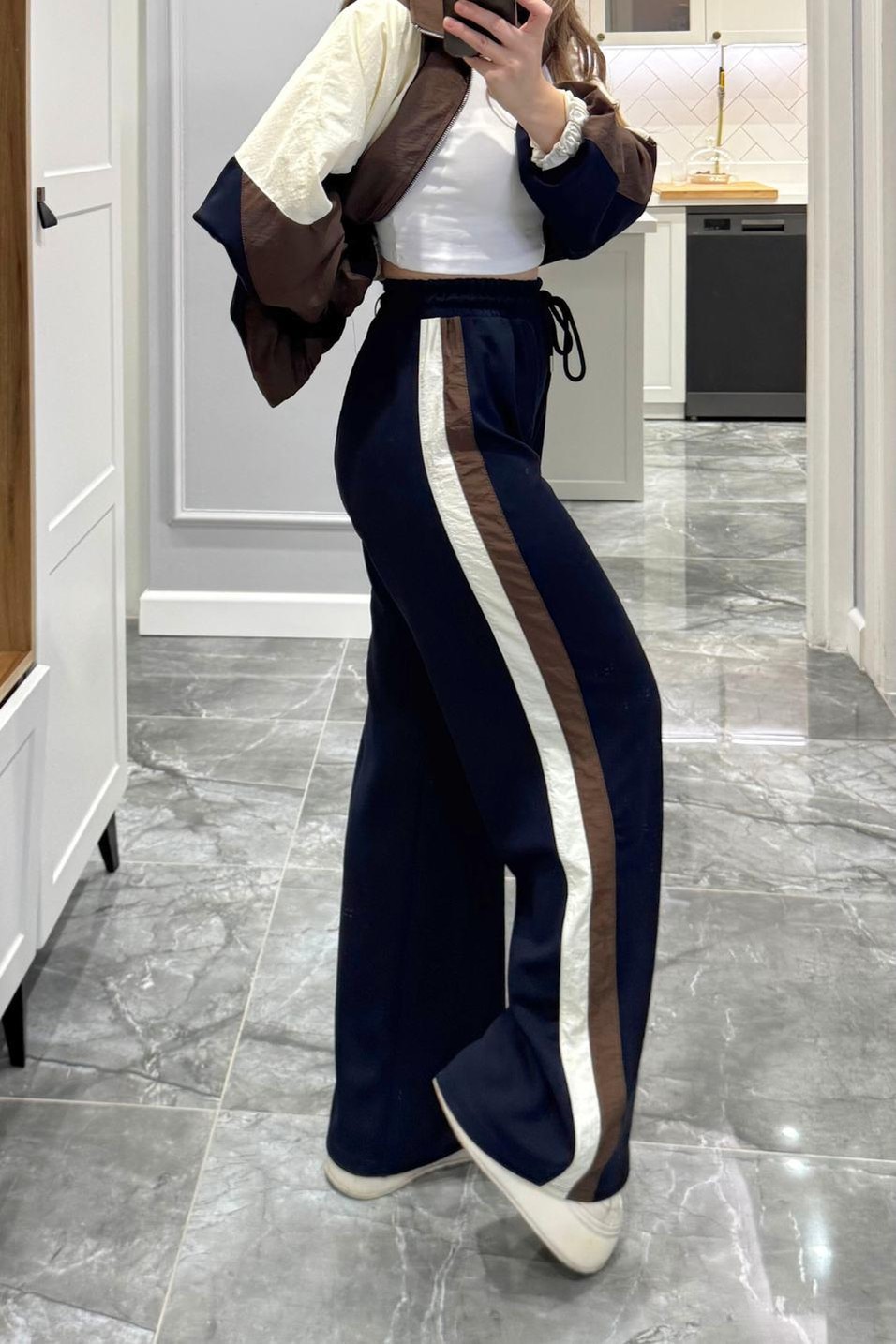 TakımArtemis Dual Fabric Takım Lacivert-Kahve