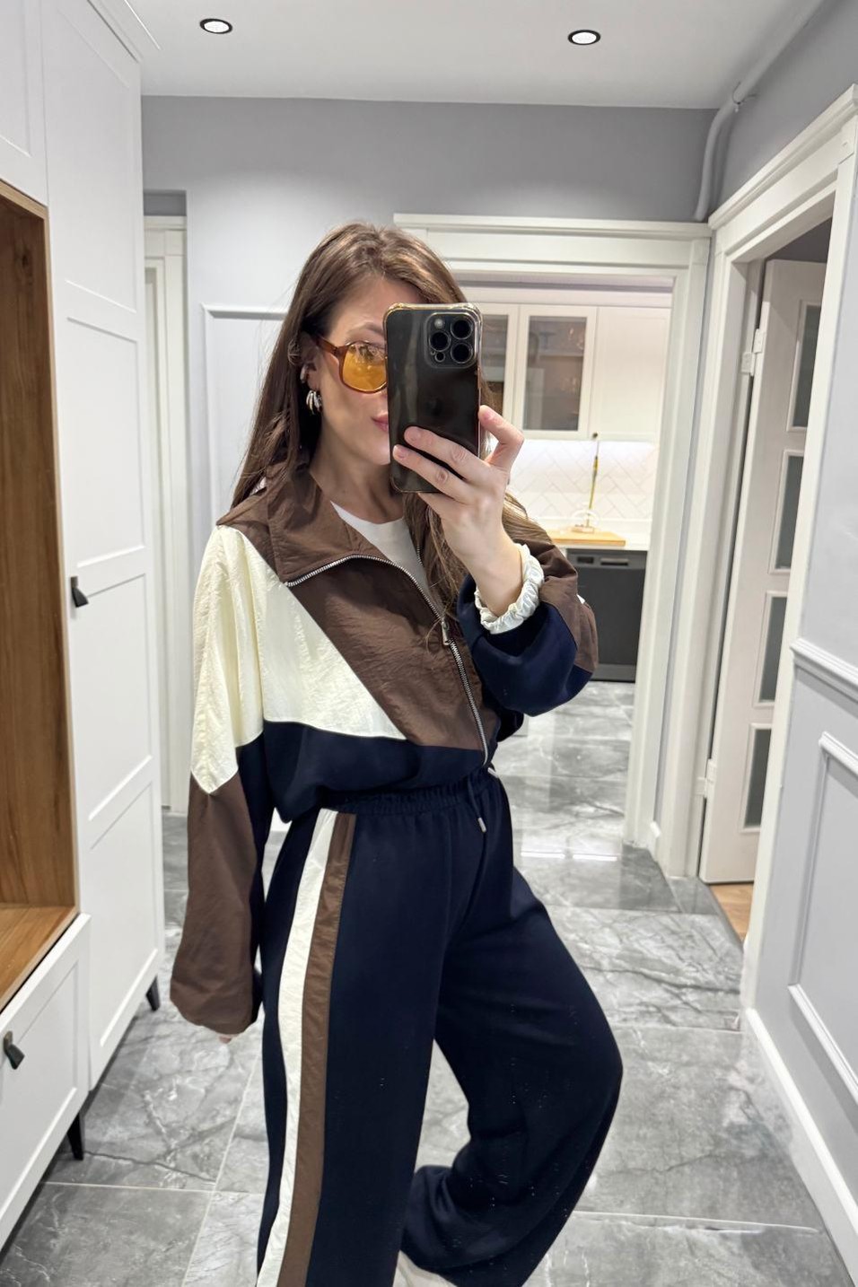 TakımArtemis Dual Fabric Takım Lacivert-Kahve