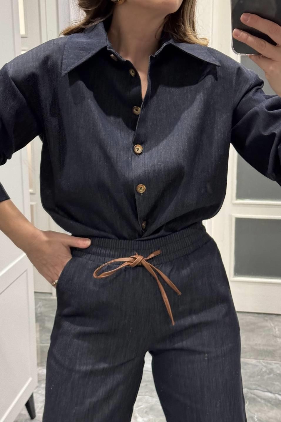 TakımPremium Denim Takım Koyu Lacivert