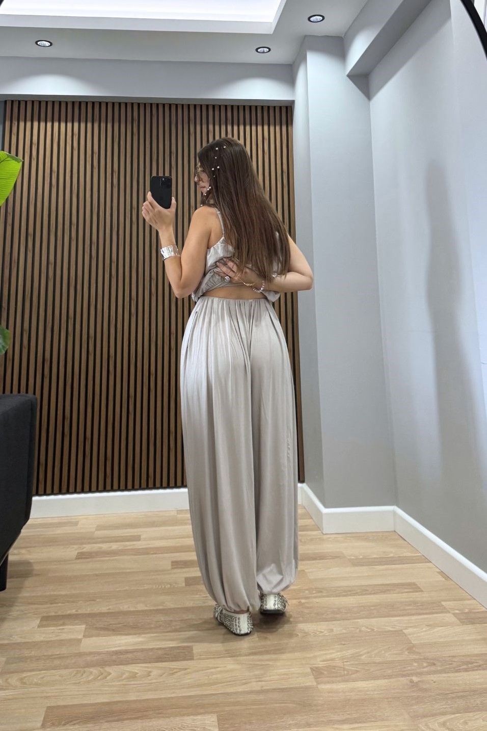 TakımPremium Şalvarlı Modal Takım Taş