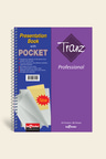 Mor A4 Defter Kareli Dosyalı 160 Syf | LeColorA4 Defter Kareli Dosyalı 160 Syf Mor