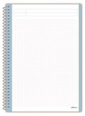 OFİS DEFTERİA4 Defter Kareli Dosyalı 160 Syf Mor