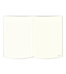 SERT KAPAKLI LASTİKLİ TASARIM DEFTERÇiçekli Defter Kareli Mor 17x24 cm