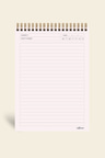 Concord Ofis Bloknot A5 Kareli Sarı Defter | LeColorConcord Ofis Bloknot A5 Çizgili Sarı