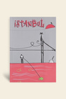 İstanbul Defter Çizgili Lastikli Boğazİstanbul Defter Çizgili Lastikli Boğaz