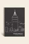 İstanbul Modern Defter Çizgili Galataİstanbul Modern Defter Çizgili Galata