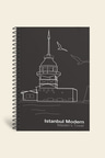 İstanbul Modern Defter Çizgili Kız Kulesiİstanbul Modern Defter Çizgili Kız Kulesi
