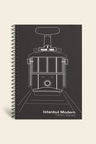 İstanbul Modern Defter Çizgili Tramvayİstanbul Modern Defter Çizgili Tramvay