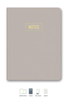 Notes Çizgili Kum Mini Defter 14x20 cm | LeColorNotes Mini Defter Çizgili Kum 14x20 cm