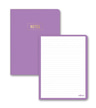 Notes Çizgili Mor Mini Defter 14x20 cm | LeColorNotes Mini Defter Çizgili Mor 14x20 cm