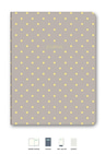 Puantiyeli Mini Defter Çizgili Kum 14x20 cm | LeColorPuantiyeli Mini Defter Çizgili Kum 14x20 cm