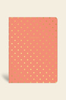 Puantiyeli Mini Defter Çizgili Mercan 14x20 cm | LeColorPuantiyeli Mini Defter Çizgili Mercan 14x20 cm