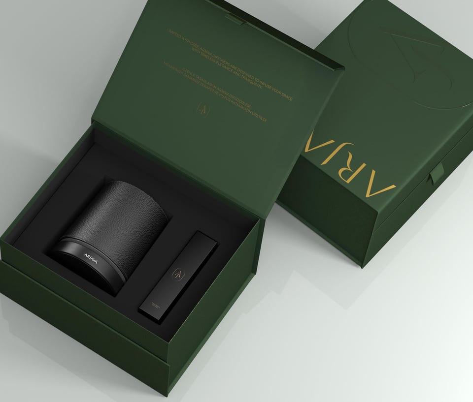 Arjava Fragrance Diffuser Black