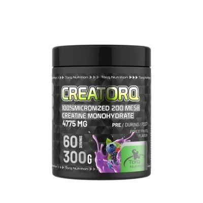 Torq Creatorq 300 Gr Aromalı — Orman Meyve aromalı 200 mesh mikronize kreatin monohidrat
