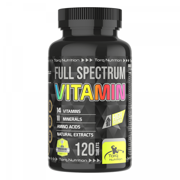 Torq Full Spectrum Vitamin 120 tablet — 14 vitamin ve 11 mineral