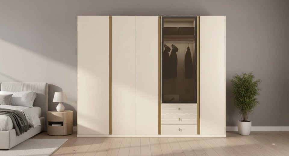 Renata 5 Kapaklı Gardırop Frenli Kapak 1487093