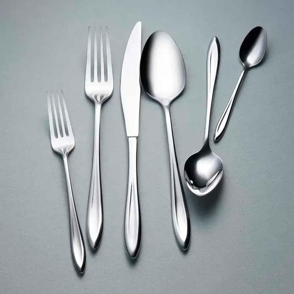 Korkmaz A2071 Petra 72 Parça Çatal Kaşık Takımı