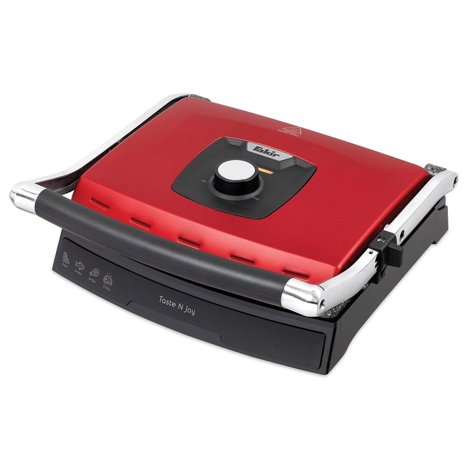 Fakir Taste N Joy Izgara Ve Tost Makinesi-Rouge 